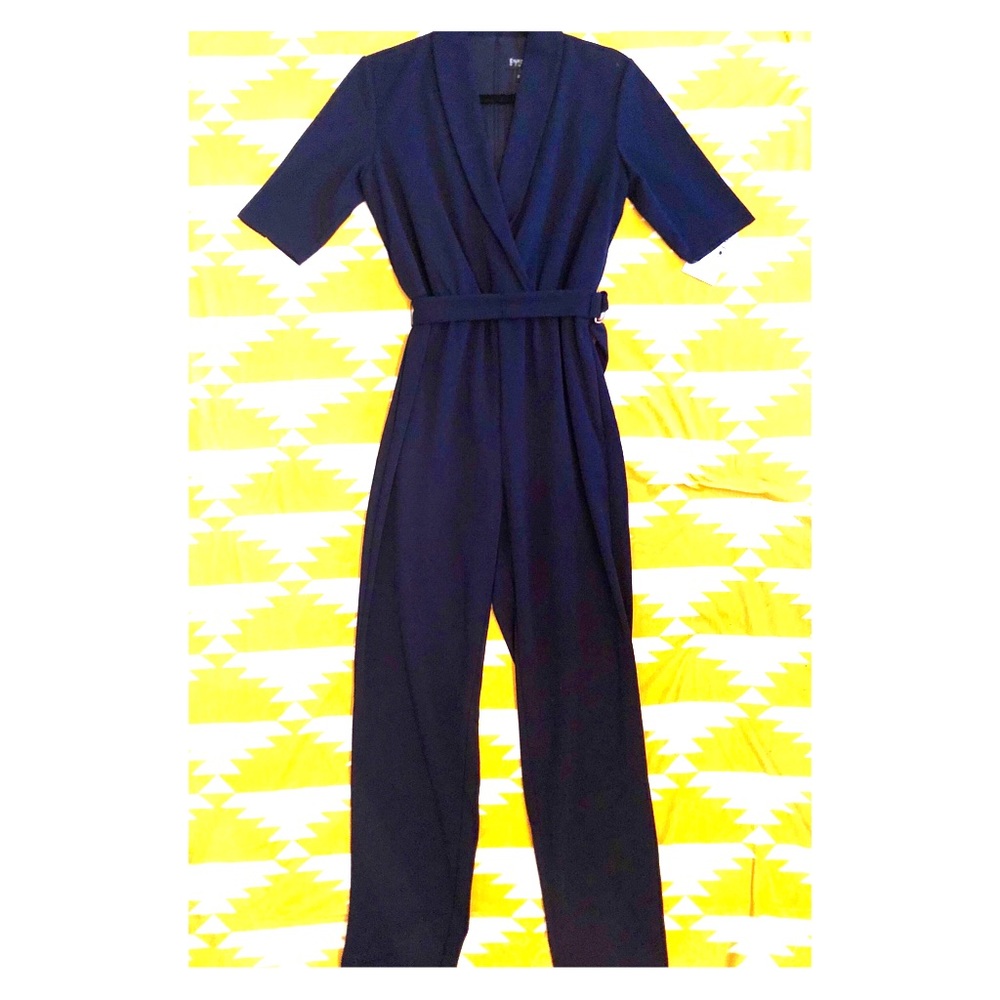 Navy Blazer Jumpsuit